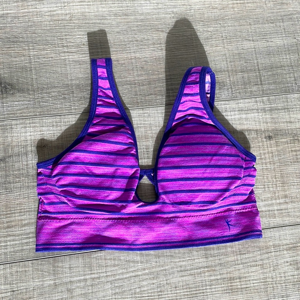 Purple sports bra. Small.